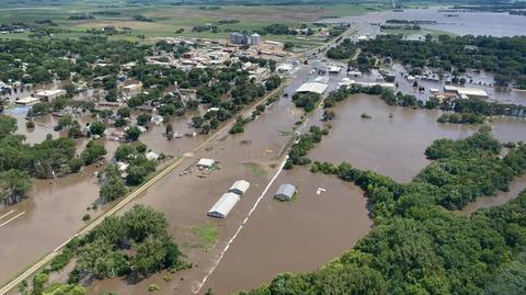 Powódź w stanie Dakota Południowa