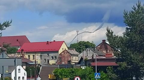 Zalążek trąby powietrzne na Opolszczyźnie