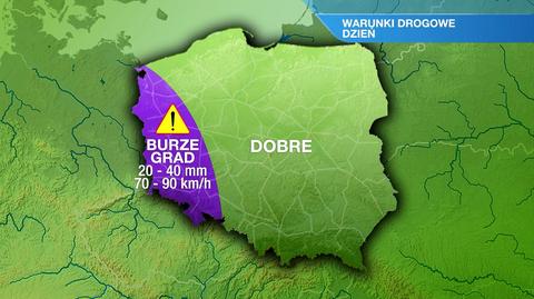Warunki drogowe w czwartek