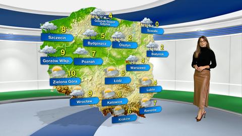 Weather forecast for Monday