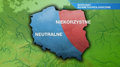 Warunki biometeo w piątek