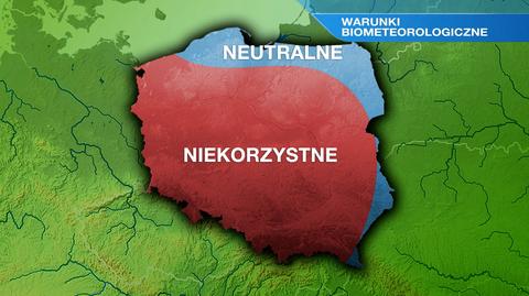 Warunki biometeo we wtorek
