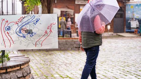 "Niż, który jest nad Europą Środkową, zaprasza zimne powietrze z północy"