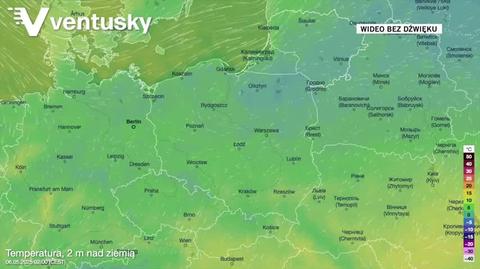 Prognozowana temperatura powietrza w najbliższych dniach