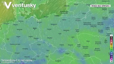 Prognoza temperatury na kolejne dni