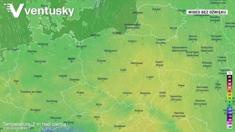 Prognoza temperatury na kolejne dni