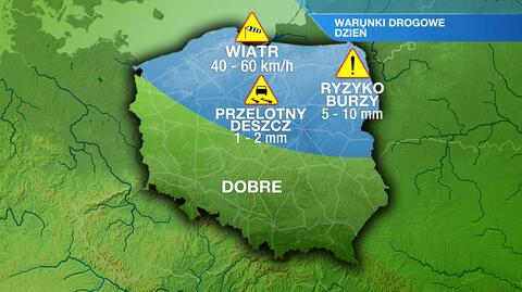 Warunki drogowe w środę