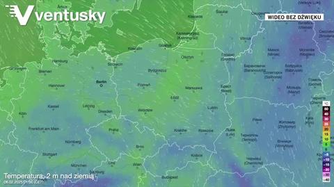 Prognoza temperatury na kolejne dni