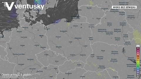 Prognozowane opady deszczu w kolejnych dniach 