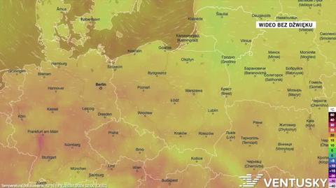 Prognozowana temperatura w najbliższych dniach