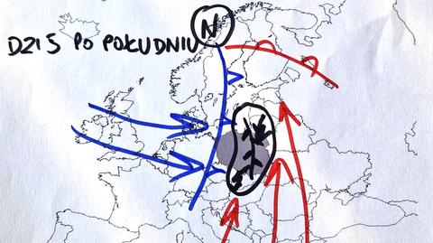 Front przyniesie burze, przejdzie linia nawałnic