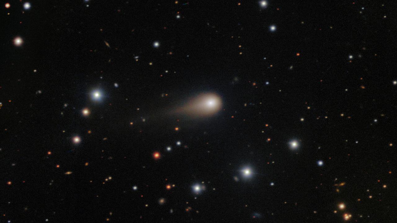 Zbliżając się do Słońca gwałtownie jaśniała. Ta kometa zaskakuje