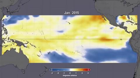 Porównanie El Nino z 2015 i 1997 roku