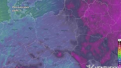 Temperatura w najbliższych dniach (ventusky.com)