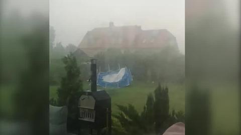 5 minut burzy w okolicach Wrocławia