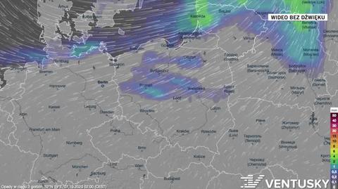 Prognoza opadów na okres 7-11.10