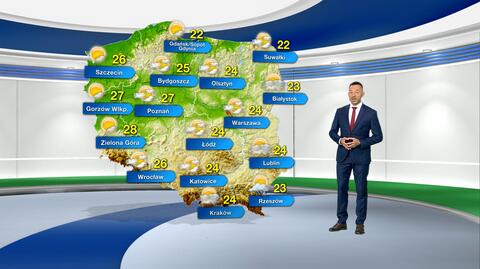 Prognoza pogody na środę 10.08