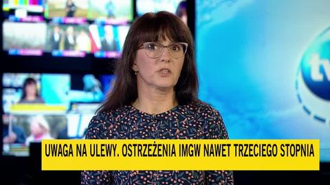 Arleta Unton-Pyziołek o powodziowych prognozach na kolejne dni