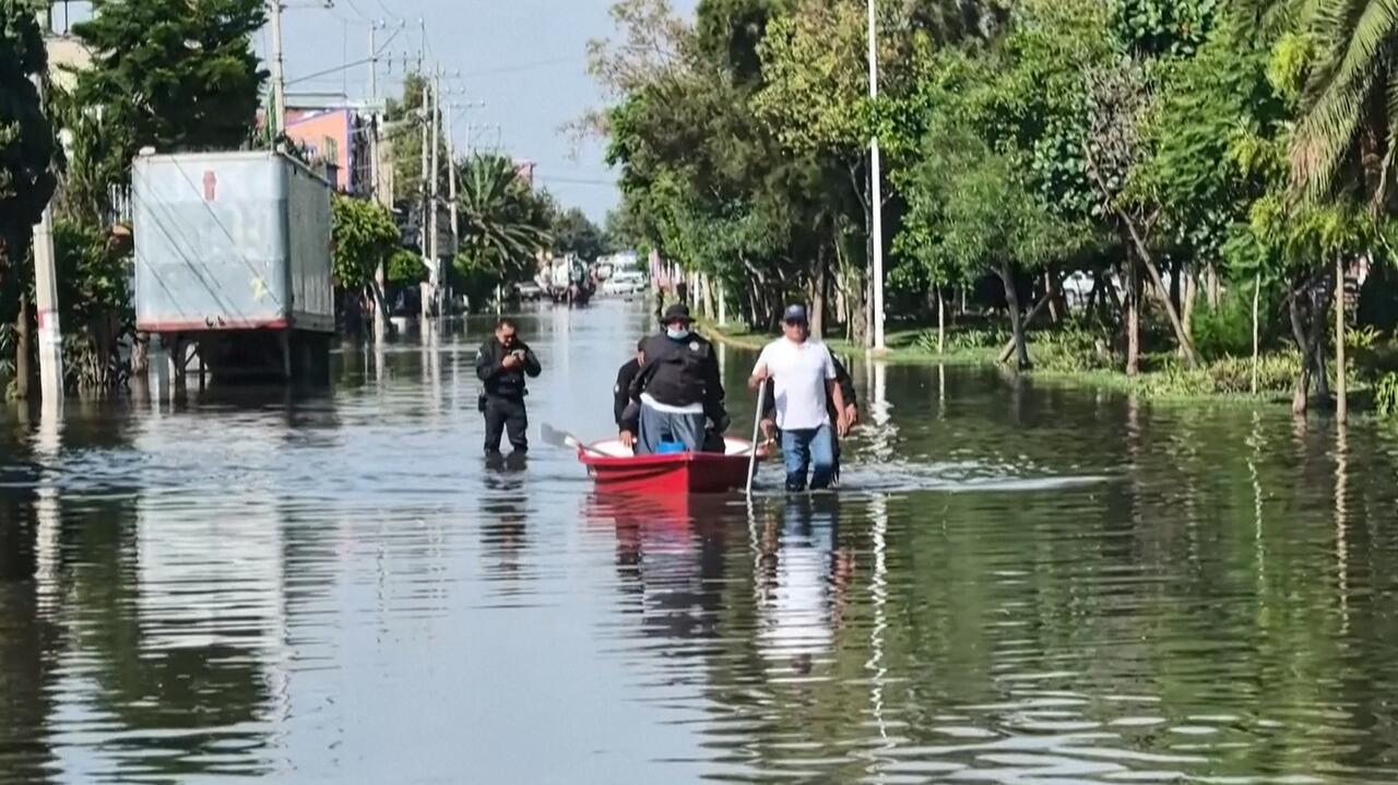Ulewy w Meksyku. Miesiąc opadów w niecałe trzy godziny