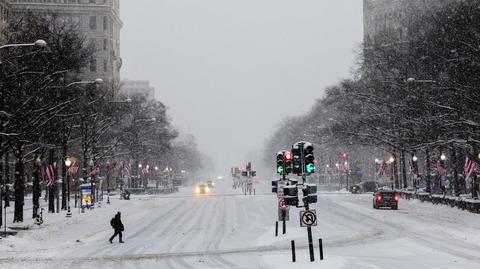 Obfite opady śniegu w stanie Indiana