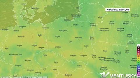 Prognoza temperatury na kolejne dni