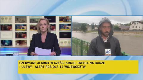 Ulewy w woj. opolskim
