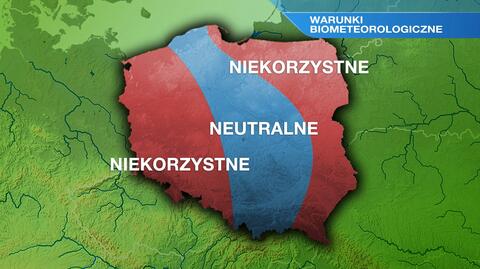 Warunki biometeo we środę