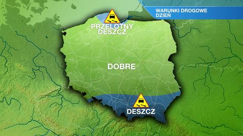 Warunki drogowe w dzień