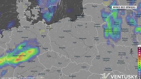 Prognoza opadów na okres 27-31.07