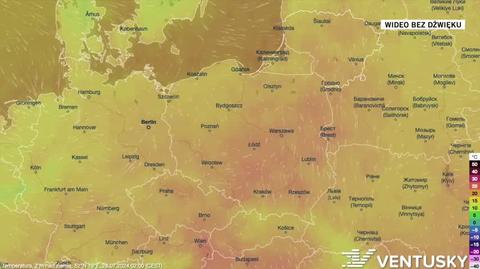 Prognoza temperatury na okres 28.07-01.08