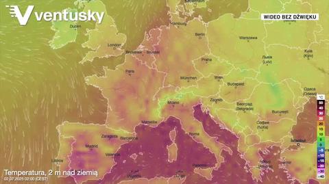 Fala upałów w Europie