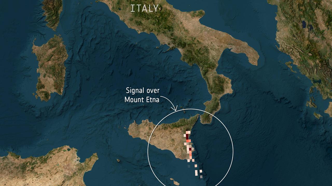 Sygnał nad Sycylią. Wykrył go 