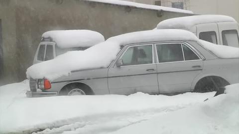 Burza Ivo przyniosła opady śniegu