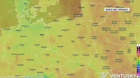 25-29.07 - prognozowana temperatura