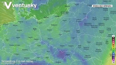 Prognoza temperatury na kolejne dni