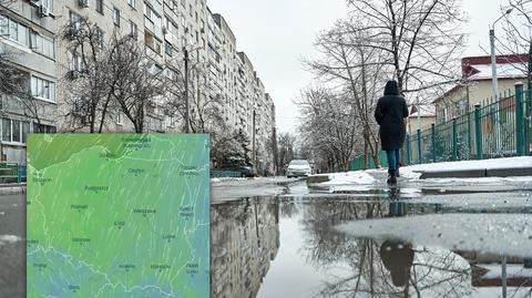 Prognozowana temperatura w kolejnych dniach 