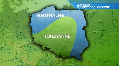 Warunki biometeo w sobotę