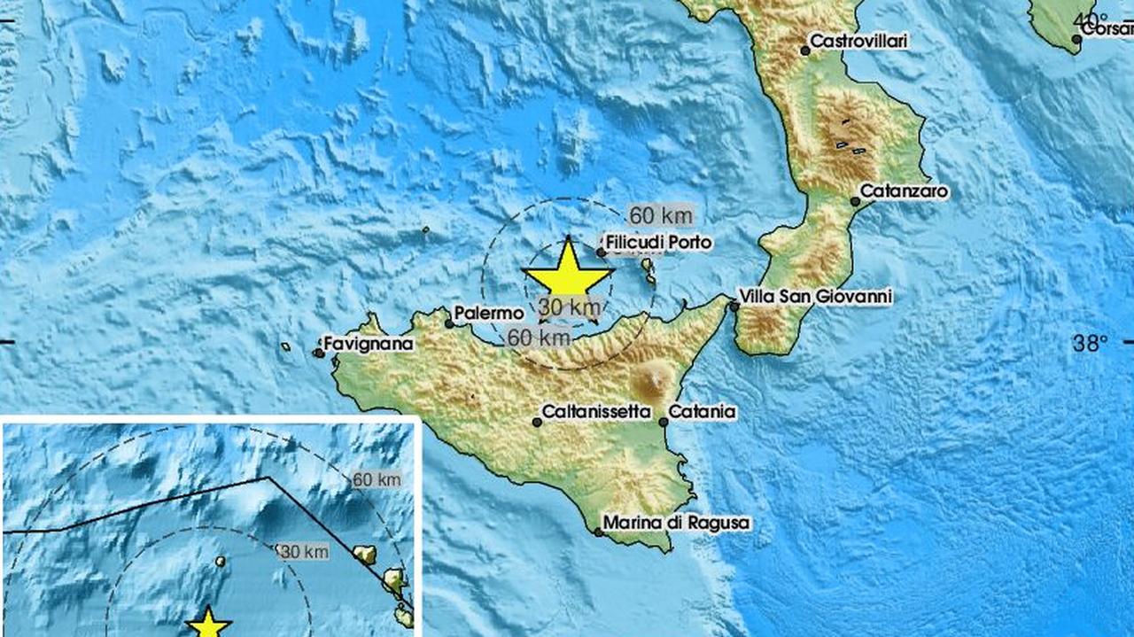 Trzęsienie ziemi u wybrzeży Sycylii