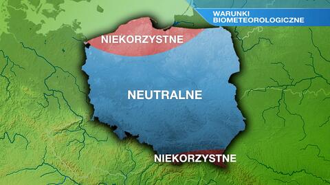 Warunki biometeo we wtorek
