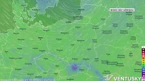 Prognoza temperatury na kolejne dni