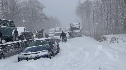 Śnieżyce w stanie Nowy Jork