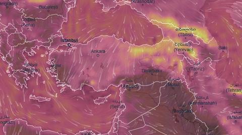 Pożar zbliżył się do miasta Canakkale w zachodniej Turcji