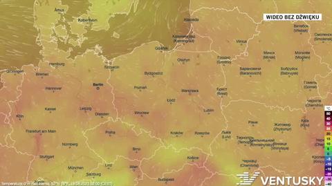 Prognoza temperatury na kolejne dni