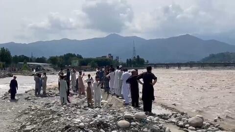 Powódź nawiedziła północno-zachodni Pakistan