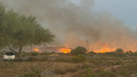 Po przejściu ognia przez hrabstwo Maricopa w Arizonie