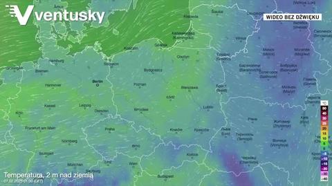 Prognoza temperatury na kolejne dni