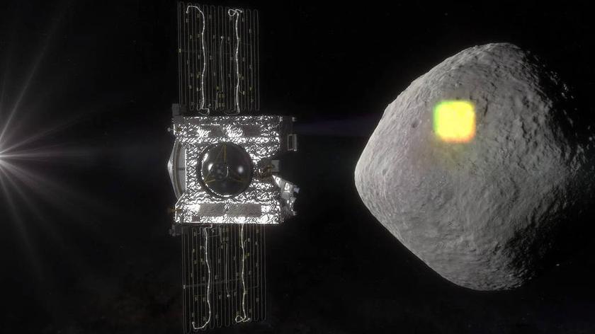 Trójwymiarowy model asteroidy Bennu