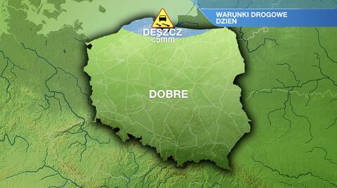 Warunki drogowe w czwartek 01.09