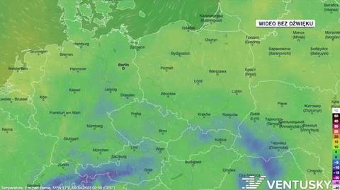 Prognoza temperatury na kolejne dni
