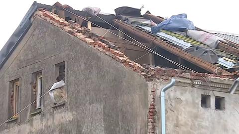 Zerwany dach w Godzinowicach